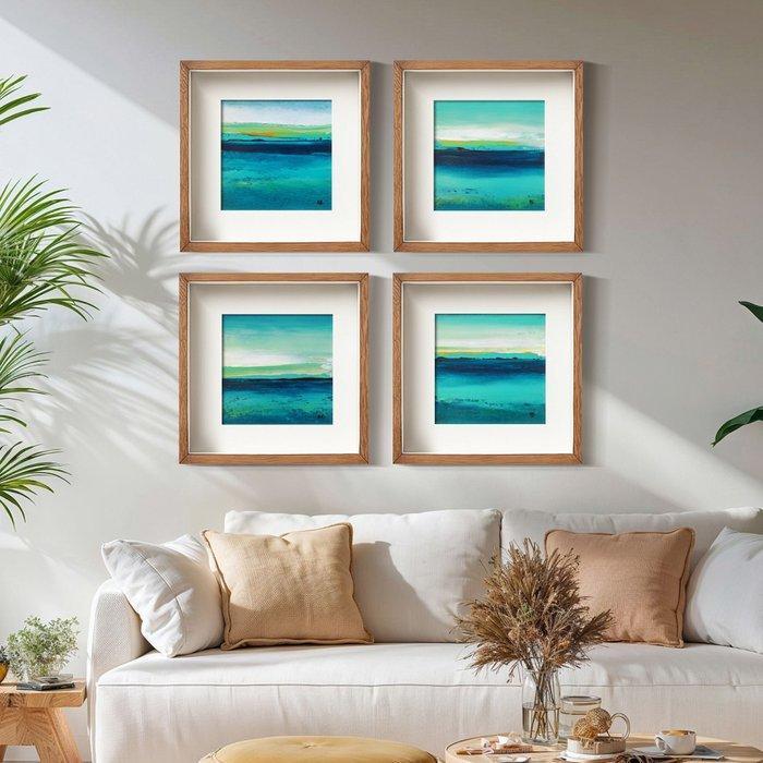 Noelia Correa Art - 4 Paintings - Solion, Antiek en Kunst, Kunst | Schilderijen | Modern