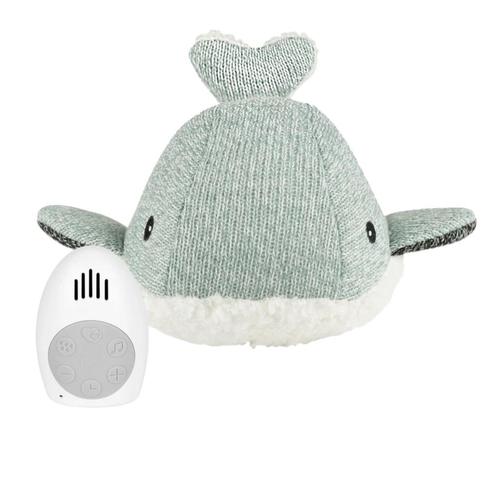 Knuffel met hartslag | Walvis Moby | Groen (knuffeldier), Kinderen en Baby's, Speelgoed | Knuffels en Pluche, Nieuw, Ophalen of Verzenden