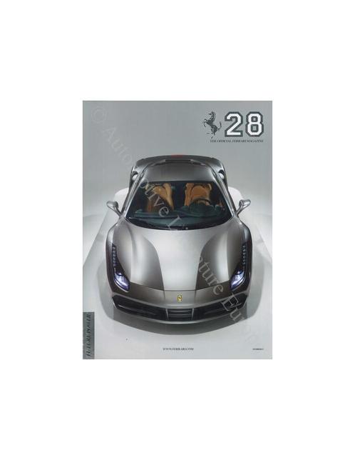 2015 FERRARI MAGAZINE ENGELS 28, Boeken, Auto's | Folders en Tijdschriften, Ferrari