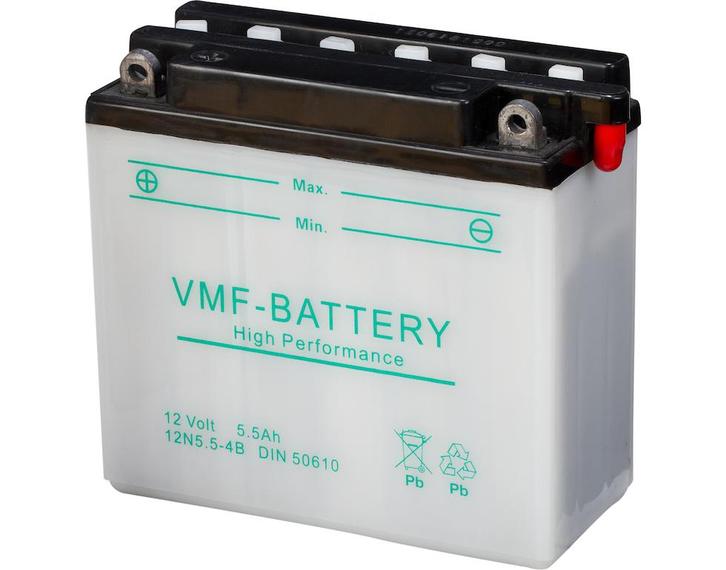 VMF Powersport accu | 12N5.5-4B | 12V 5.5Ah, Auto-onderdelen, Accu's en Toebehoren, Ophalen of Verzenden