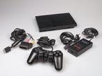 PlayStation 2 | Slim SCPH-70004 Black | Controller & Cables, Nieuw, Verzenden