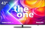 Philips 43 inch/127 cm 4K Ambilight TV, Audio, Tv en Foto, Televisies, Philips, QLED, Nieuw, 120 Hz