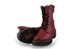 Mustang Veterboots in maat 38 Rood | 10% extra korting, Kleding | Dames, Schoenen, Verzenden, Overige typen, Zo goed als nieuw