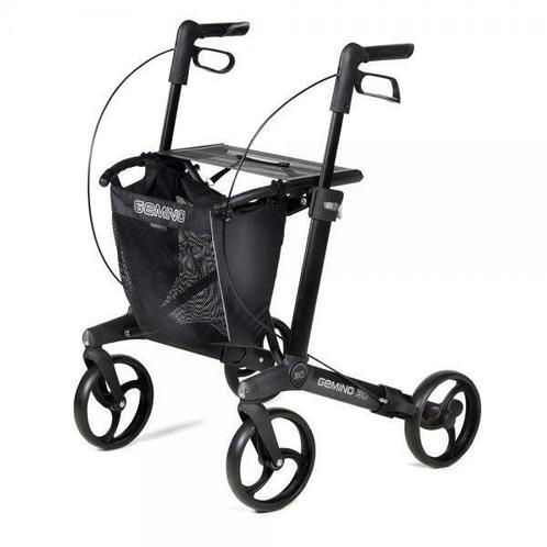 Rollator Gemino 30 lichtgewicht zwart, Diversen, Verpleegmiddelen, Nieuw, Ophalen of Verzenden