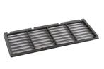 MPK Koelkastrooster Zwart 36.5x13.7cm, Nieuw