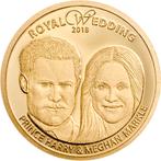 5 Dollar Gouden Royal Wedding munt Harry and Meghan