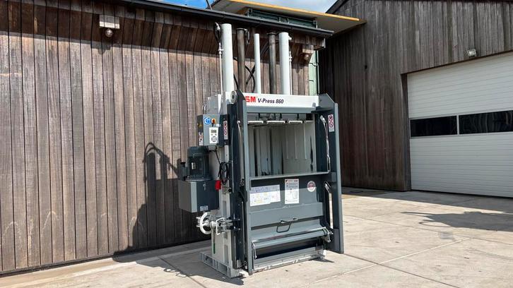 Papierpers HSM V-Press 860 plus Pers Afvalpers Recycle 2013, Zakelijke goederen, Machines en Bouw | Overig, Ophalen of Verzenden