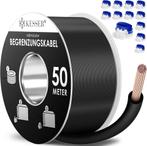 KESSER® Begrenzingskabel 50 m + 12 kabelconnectoren voor rob, Tuin en Terras, Tuinmeubel-accessoires, Verzenden, Nieuw
