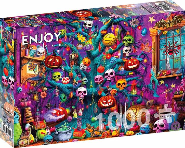 Nightmare Manor Puzzel (1000 stukjes) | Enjoy Puzzle -, Hobby en Vrije tijd, Denksport en Puzzels, Nieuw, Verzenden