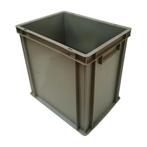 Kunststof bak met handgreep 400x300x385 mm, PP grijs,, Minder dan 50 cm, Ophalen of Verzenden, Minder dan 40 cm, Nieuw