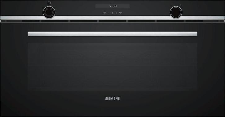 Siemens VB558C0S0 inbouw oven - zwart - 90 cm. breed, Witgoed en Apparatuur, Ovens, Inbouw, Hete lucht, Nieuw, Oven met grill