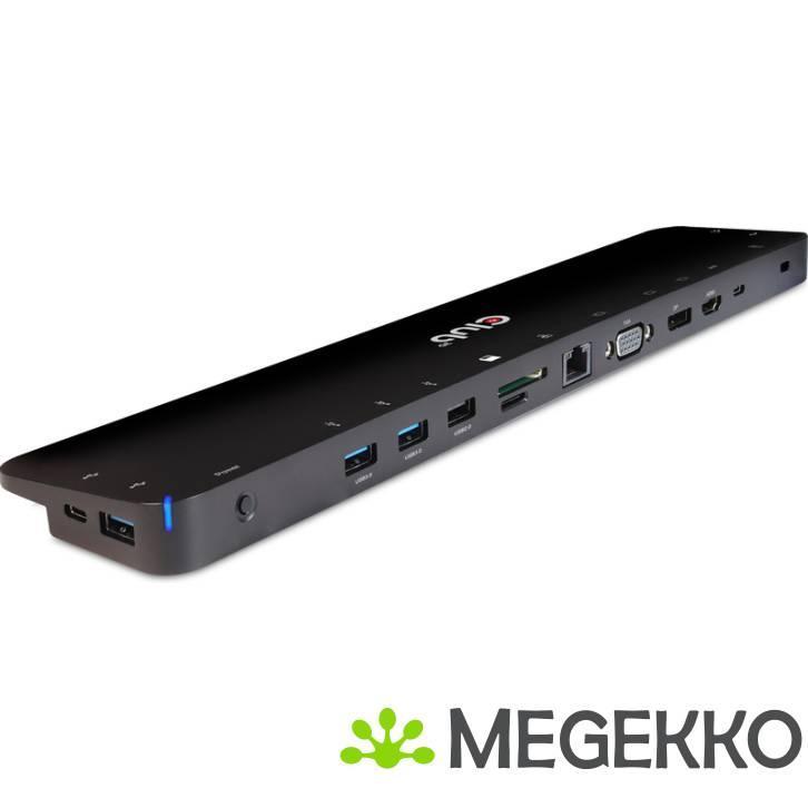 Club 3D USB Type C 3.2 Gen1 Triple Display Dynamic PD, Computers en Software, Windows Laptops, Nieuw, Verzenden