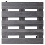 Plantentrolleys 2 st 30x30x7,5 cm HKC grijs (Tuinieren), Verzenden, Nieuw