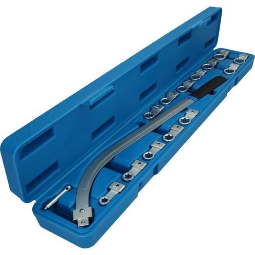 Brilliant Tools V-snaar en Spanrolsleutelset 15-delig, Auto diversen, Autogereedschap, Nieuw, Verzenden