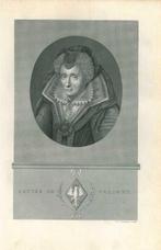 Portrait of Louise de Coligny, Antiek en Kunst, Kunst | Etsen en Gravures