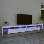 vidaXL Tv-meubel met LED-verlichting 290x36,5x40 cm wit, Huis en Inrichting, Verzenden, Nieuw, 50 tot 100 cm, Minder dan 100 cm