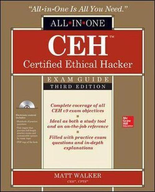 CEH Certified Ethical Hacker All-in-One Exam Guide, Third, Boeken, Overige Boeken, Gelezen, Verzenden