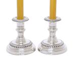 1903 - J Sherwood & Sons - Kaarsenhouder (2) - .925 zilver -