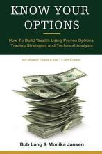 Know Your Options 9781548302658 Bob Lang, Verzenden, Gelezen, Bob Lang