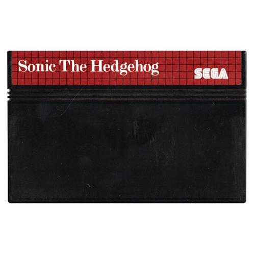 Sega Master System Sonic The Hedgehog (Losse Cassette), Spelcomputers en Games, Games | Sega, Zo goed als nieuw, Verzenden