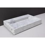 Wastafel Forzalaqua Bellezza Carrara Gepolijst 60x40x9 cm, Ophalen of Verzenden, Nieuw, Overige typen