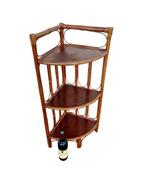 Étagère - Hoek - Hout, Rattan - Kastje