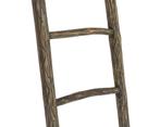 Teakea - Houten decoratie ladder | Teak Carved Bruin |, Verzenden, Nieuw