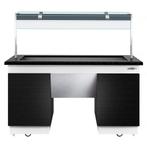 GGM Gastro | Warm buffet toonbank DUBLIN - 1600mm - met Bain, Verzenden, Nieuw in verpakking, Hotelinrichting