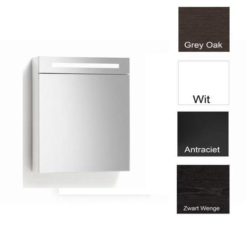 Spiegelkast met verlichting & wcd 60 cm wit, Doe-het-zelf en Verbouw, Sanitair, Bad, Nieuw, Ophalen of Verzenden