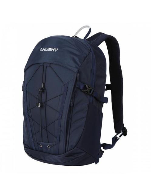 Husky rugzak schooltas City Nory 22 liter - Blauw, Sieraden, Tassen en Uiterlijk, Tassen | Rugtassen, Nieuw, Trekking, Verzenden