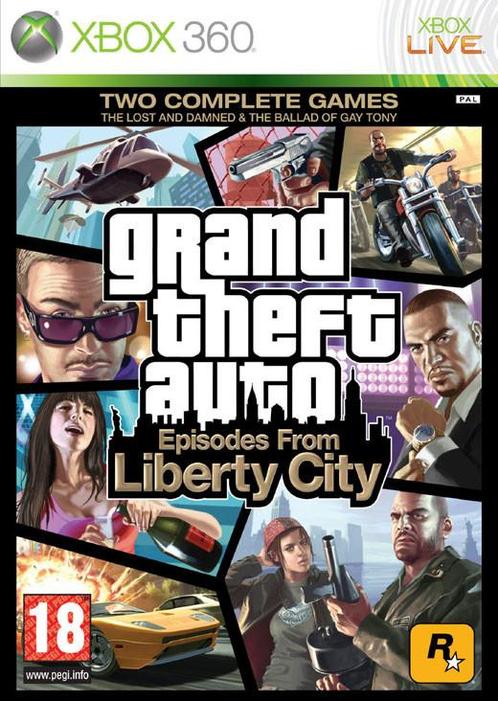 Grand Theft Auto 4 Episodes from Liberty City (Xbox 360), Spelcomputers en Games, Games | Xbox 360, Gebruikt, Vanaf 12 jaar, Verzenden