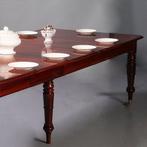 Oberispelijk mooie Victoriaanse pull out table gespiegeld ma, Ophalen of Verzenden