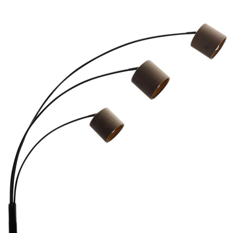 Absoluut Schat belasting ≥ Moderne booglamp taupe, Wopke, met schakelaar — Lampen | Vloerlampen —  Marktplaats