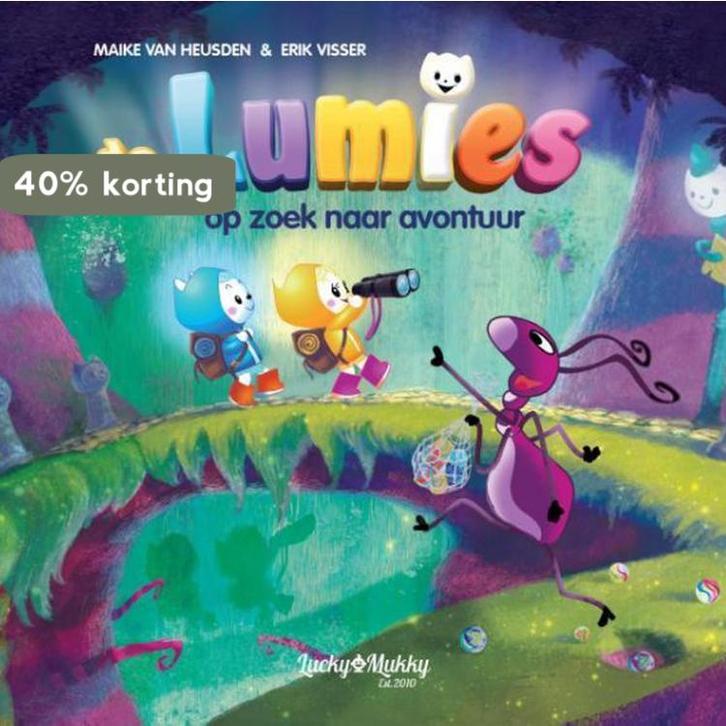 Op zoek naar avontuur / de Lumies / 4 9789492542038, Boeken, Kinderboeken | Jeugd | 13 jaar en ouder, Zo goed als nieuw, Verzenden
