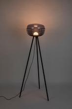 2dekans | Zuiver Smokey Vloerlamp - Staande driepoot lamp -, Ophalen of Verzenden, Nieuw