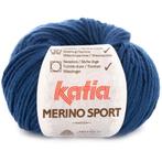 Katia Concept Merino Sport - 51 blauw - Wol Garen, Hobby en Vrije tijd, Breien en Haken, Ophalen of Verzenden, Nieuw