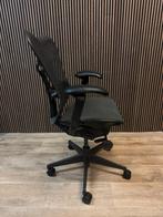 Graphite Herman Miller Mirra Gereviseerde Bureaustoelen, Verzenden, Zwart, Zo goed als nieuw, Bureaustoel