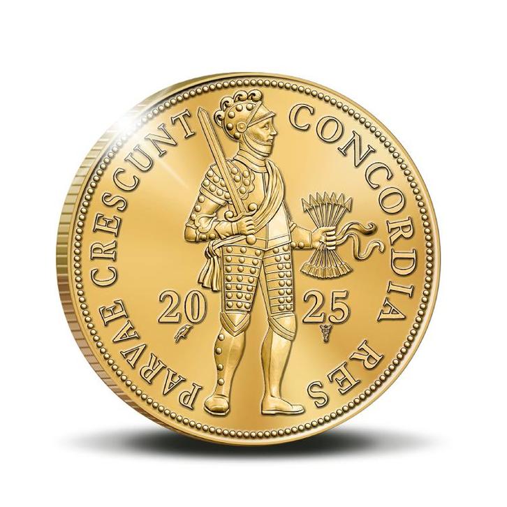 Gouden Dukaat 2025, Postzegels en Munten, Edelmetalen en Baren, Verzenden