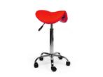 Zadelkruk Rood - Hoge uitvoering, In hoogte verstelbaar, Nieuw, Kunststof