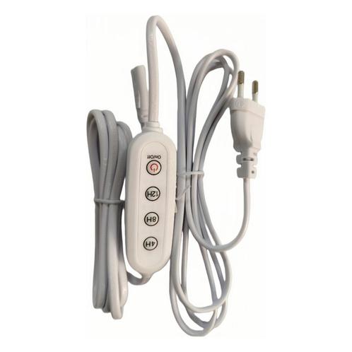 3 meter voedingskabel met timer voor LED TL groeilamp GROWLY, Huis en Inrichting, Lampen | Overige, Nieuw, Ophalen of Verzenden