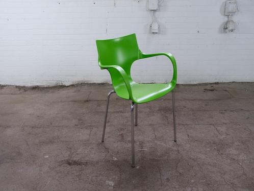ACTA | Design | Kantinestoel | Tweedehands | Groene kuip | V, Huis en Inrichting, Bureaus, Gebruikt, Verzenden