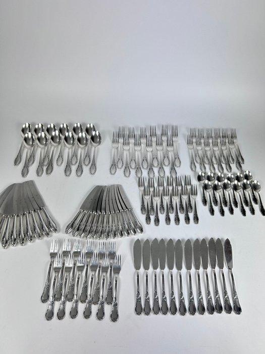 Jäger - Bestekset voor 12 personen (108) - Verzilverd, Antiek en Kunst, Antiek | Meubels | Tafels