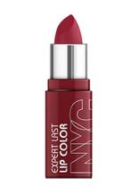 Nyc Lipstick Last Lip Colour - Red Suede 452, Nieuw, Ophalen of Verzenden