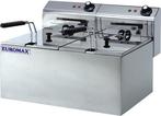 Euromax Professionele horeca friteuse dubbel 8 liter. Geschi, Verzenden, Nieuw in verpakking