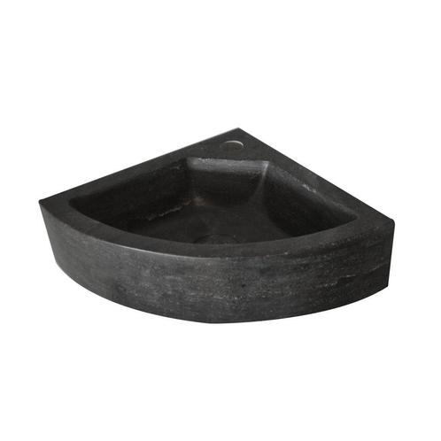 Fontein Sanilux Corner Hardsteen 30x30x10cm Kwartrond met, Doe-het-zelf en Verbouw, Sanitair, Overige typen, Nieuw, Ophalen of Verzenden