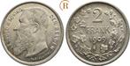 2 Frank Belgie Koenigreich: Leopold Ii, 1865-1909:, Postzegels en Munten, Verzenden