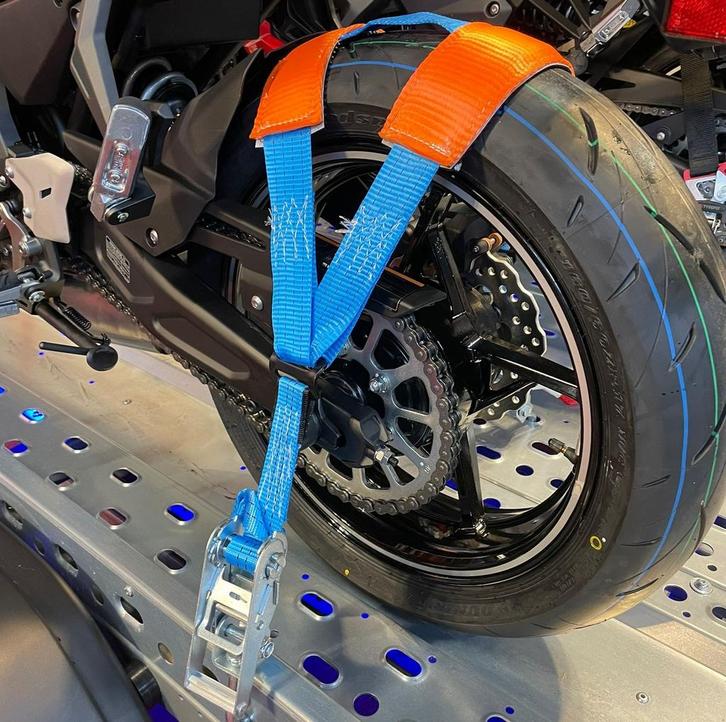 Heavy-Duty motorband spanband motorfiets, Auto diversen, Aanhangwagen-onderdelen, Verzenden