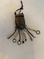 afrika - Antiek bronzen medische ,buidel ,tas - Medische tas