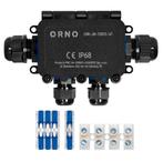 Opbouw Lasdoos IP68 T-Type (2x M20 + 2x M16) – Waterdicht -, Hobby en Vrije tijd, Ophalen of Verzenden, Nieuw