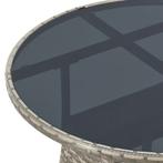 Polyrotan Tuintafel / Bijzettafel / Balkontafel Yoro - Rond, Tuin en Terras, Verzenden, Nieuw